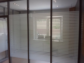 БЦ "Пушкинский".  г. Минск, ул. Берута 3Б. Офисные перегородки из системы ALT 111.