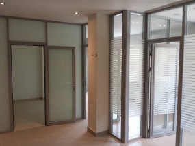 БЦ "Пушкинский".  г. Минск, ул. Берута 3Б. Офисные перегородки из системы ALT 111.