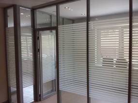 БЦ "Пушкинский".  г. Минск, ул. Берута 3Б. Офисные перегородки из системы ALT 111.