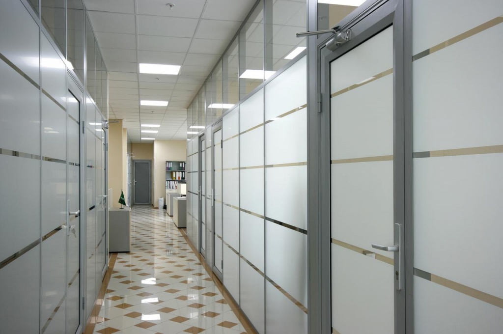 Алюминиевые офисные перегородки