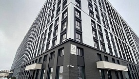 Остекление жилого дома в ЖК "Вершина"